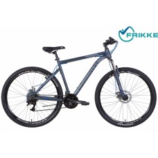 Велосипед 29 Discovery TREK AM DD 21 темно-серо-синий 2022 
