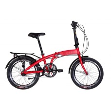 Велосипед 20 Dorozhnik ONYX планет 12,5 красный с багажн 2022