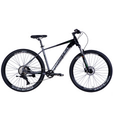 Велосипед 29 Formula ZEPHYR 1.0 AM HDD 19 чорно-сріблястий 2024