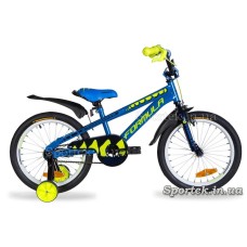 Велосипед 18 Formula WILD 9 сине-желтый 2021 