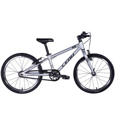 Велосипед (20) Leon GO Vbr 10 серый с черным 2024