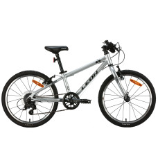 Велосипед 20 Leon GO 7 speed Vbr 10 серый с черным 2024