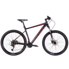Велосипед 27.5 Leon XC-70 AM Hydraulic lock out HDD 20 черный с красным (м) 2022