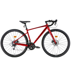 Велосипед 28 Леон GR-90 DD S красный с черным 2022