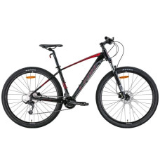 Велосипед (29) Leon TN-70 AM Hydraulic lock out HDD 17,5 черный с красным (м) 2022