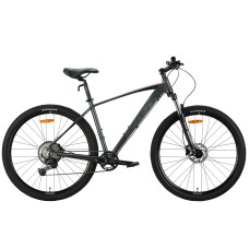 Велосипед (29) Leon TN-70 AM Hydraulic lock out HDD 19 графітовий з чорним та червоним матовий 2024