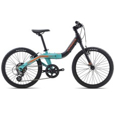 20 Велосипед Orbea GROW 2 7V 2019 черно-голубо-зеленый
