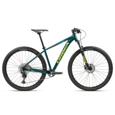 29  Велосипед Orbea MX20 29 XL 2021 зелёно-желтый