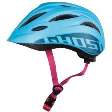 Шлем детский Ghost синий с розовым 52-56см