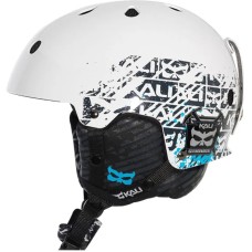 Шлем зимний KALI Maula бело-синий XL