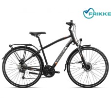 28 Велосипед Orbea COMFORT 10 PACK 2019 M черно-оранжевый