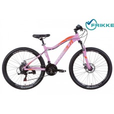Велосипед 26 Formula ALPINA AM DD 16 розово-оранжево-серый 2021 