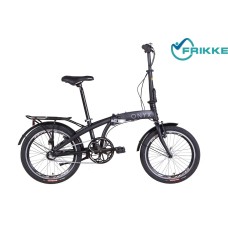 Велосипед 20 Dorozhnik ONYX планет 12,5 черный с багажн 2022