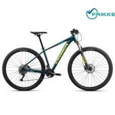 27,5 Велосипед Orbea MX 27 20 S зелено-желтый  2020