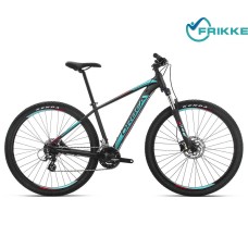 27,5 Велосипед Orbea MX 27 50 2019 M черно-бирюзово-красный
