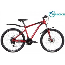 Велосипед 26 Discovery TREK AM DD 13 серо-красный крылья 2022 