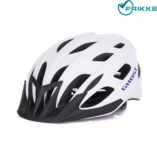 Шлем Ghost Classic бело-черный с синим 53 - 58см