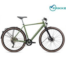 28 Велосипед Orbea Carpe 10 2021 XS, зелено-черный