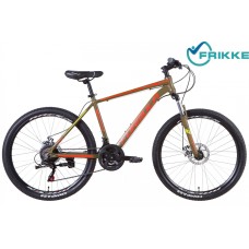 Велосипед 26 Formula THOR 1.0 AM DD 18 серо-оранжево-черный 2021 