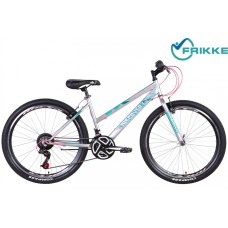 Велосипед 26 Discovery PASSION Vbr 16 антрацитово-розово-бирюзовый 2021 