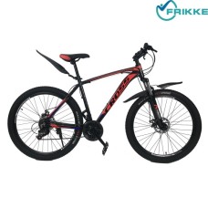 Велосипед 27.5 Leader 19.5 чорно-синьо-червоний