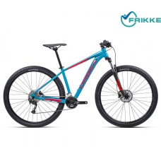 29 Велосипед Orbea MX40 29 L 2021 синьо-червоний