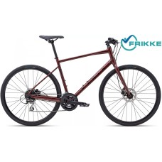 Велосипед 28 Marin FAIRFAX 2  XL 2022 бордово-черный