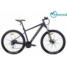 Велосипед 27.5 Leon XC-80 AM Hydraulic HDD Велосипед 20 черный с хаки 2021 