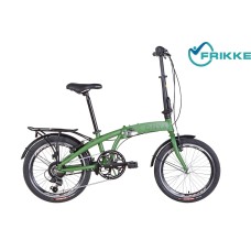 Велосипед 20 Dorozhnik ONYX трещотка 12,5 хаки с багажн 2022