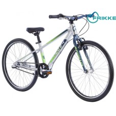 Велосипед 24 Apollo NEO 3i boys серебристо-зеленый матовый 2022