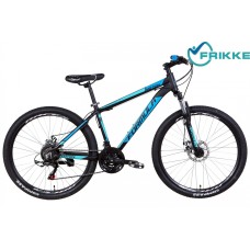 Велосипед 26 Formula MOTION AM DD 19 черно-сине-голубой 2021 