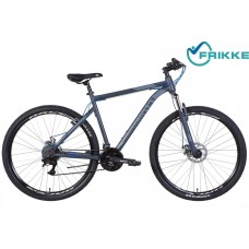 Велосипед 29 Discovery TREK AM DD 19 темно-серо-синий 2022 