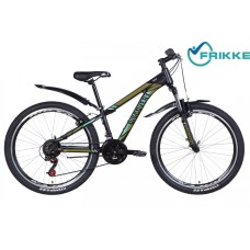 Велосипед 26 Discovery TREK AM DD 15 Малахитовый с крылом 2021 
