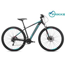 27,5 Велосипед Orbea MX 27 20 2019 M черно-бирюзово-красный