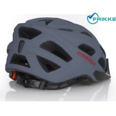 Шлем Ghost Classic серо-черный с красным 53 - 58см