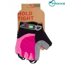 Перчатки женские Green Cycle NC-2523-2015 XL розово-черные