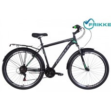  Велосипед 28 Formula MAGNUM AM Vbr 20,5 чорно-зелений з багаж з крилом 2021