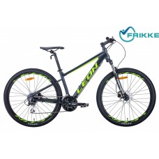 Велосипед 27.5 Leon XC-80 AM Hydraulic HDD 16 антрацитово-желто-черный 2021 