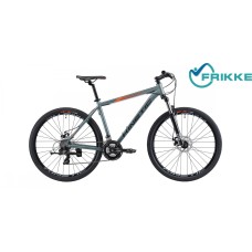 Велосипед 27.5 Kinetik STORM 17 Сіро-жовтогарячий 2021
