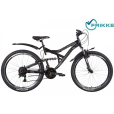 Велосипед 26 Discovery CANYON AM2 Vbr 17,5 серо-черный крылья 2022 