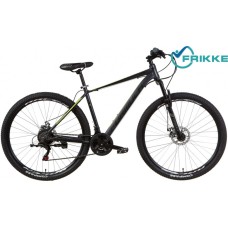 Велосипед 29 Formula THOR 1.0 AM DD 19 антрацитово-черно-зеленый 2021 