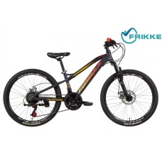  Велосипед 24 Formula BLACKWOOD 2.0 AM DD 12,5 сіро-оранжево-чорний 2021