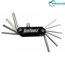 Ключ ICE TOOLZ 95A5 складной 11 инструментов Compact-11