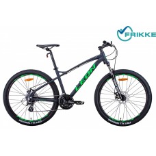 Велосипед 27.5 Leon XC-90 AM DD 19 графитово-зеленый 2021 