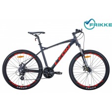 Велосипед 26 Leon HT-90 AM DD 19 графитово-красный 2021 