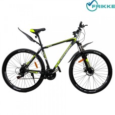 Велосипед 27,5 Racer 2021 19 черно-желтый