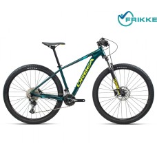 29 Велосипед Orbea MX30 29 M 2021 зелено-жовтий