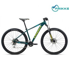 29  Велосипед Orbea MX50 29 L 2021 зелёно-желтый