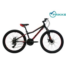 Велосипед 24" Pride Pilot 21 черный/красный/оранжевый2017
