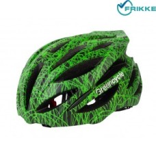 Шлем Green Cycle Alleycat  58-61см черно-зеленый